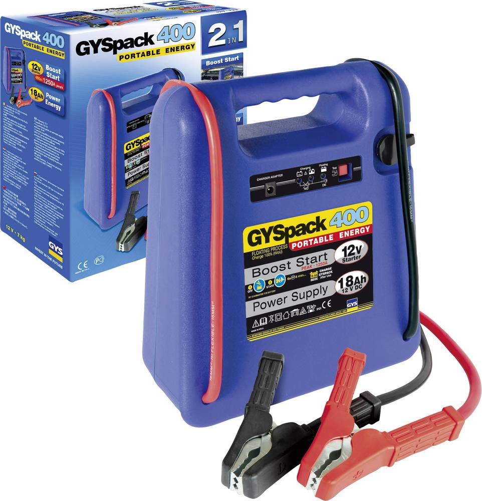 GYS Schnellstartsystem PACK 400 025455 Starthilfestrom (12 V)=480A