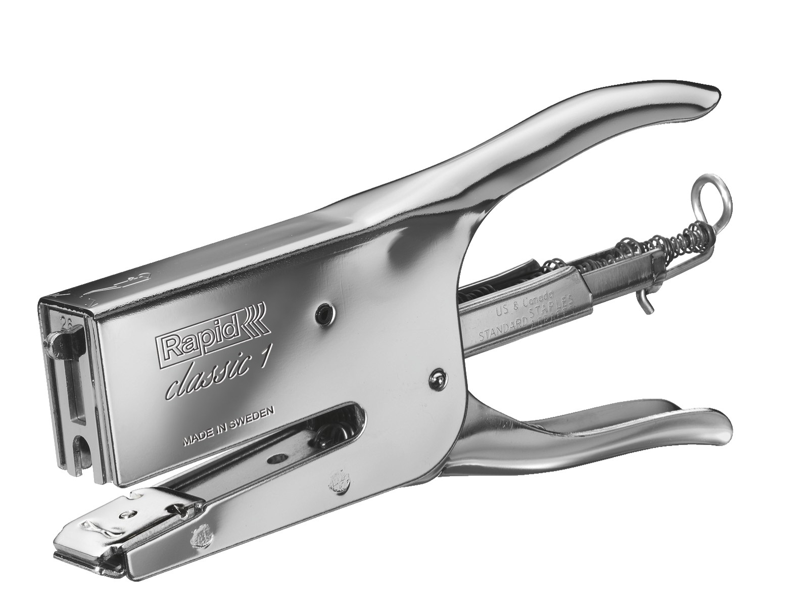 Rapid K1 Chrome - Rapid K1, 50 feuilles, Chrome, 24/6-8+, Métal, 80
