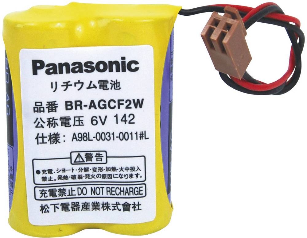 Panasonic BRAGCF2W Spezial-Batterie prise mâle Lithium 6V 1800 mAh 1