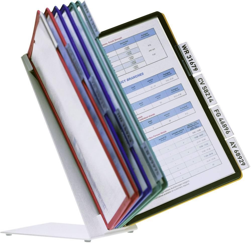 Durable Sichttafelständer VARIO TABLE 10 - 5570 Rot, Gelb, Grün,