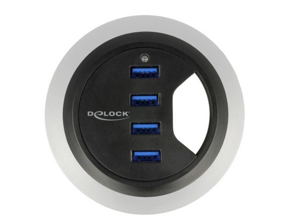 DELOCK HUB 4 PUERTOS USB 3.0 PARA EL ESCRITORIO - DeLOCK 62868, USB