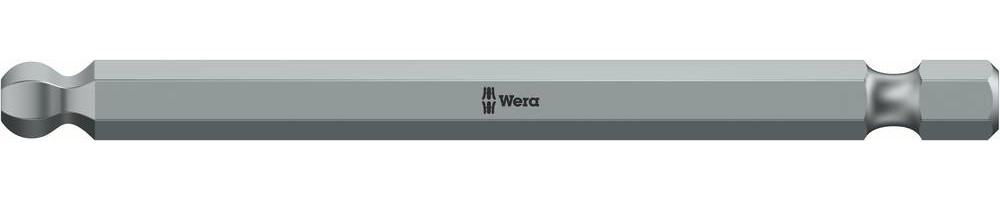 Wera 842/4 Sechskant-Bit 5 mm Werkzeugstahl legiert, zähhart F 6.3 1