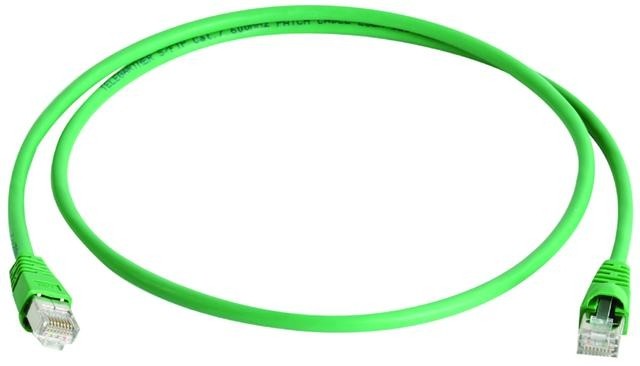 Telegärtner MP8 FS 600 LSZH-10,0 green 10m Vert câble de réseau -