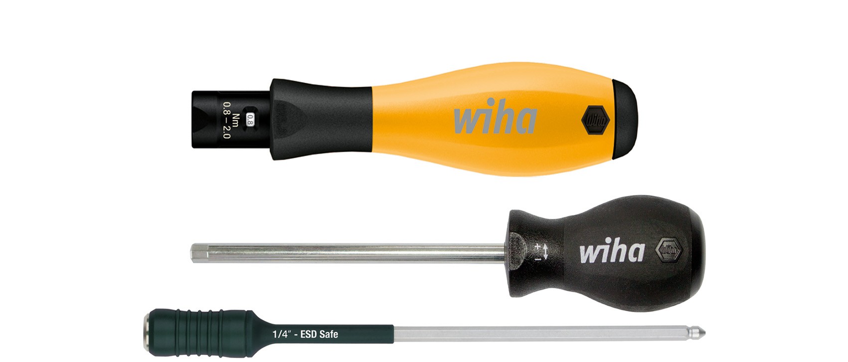 Wiha ESD Drehmoment-Schraubendreher 1 - 5 Nm DIN EN 61340-5-1, DIN EN