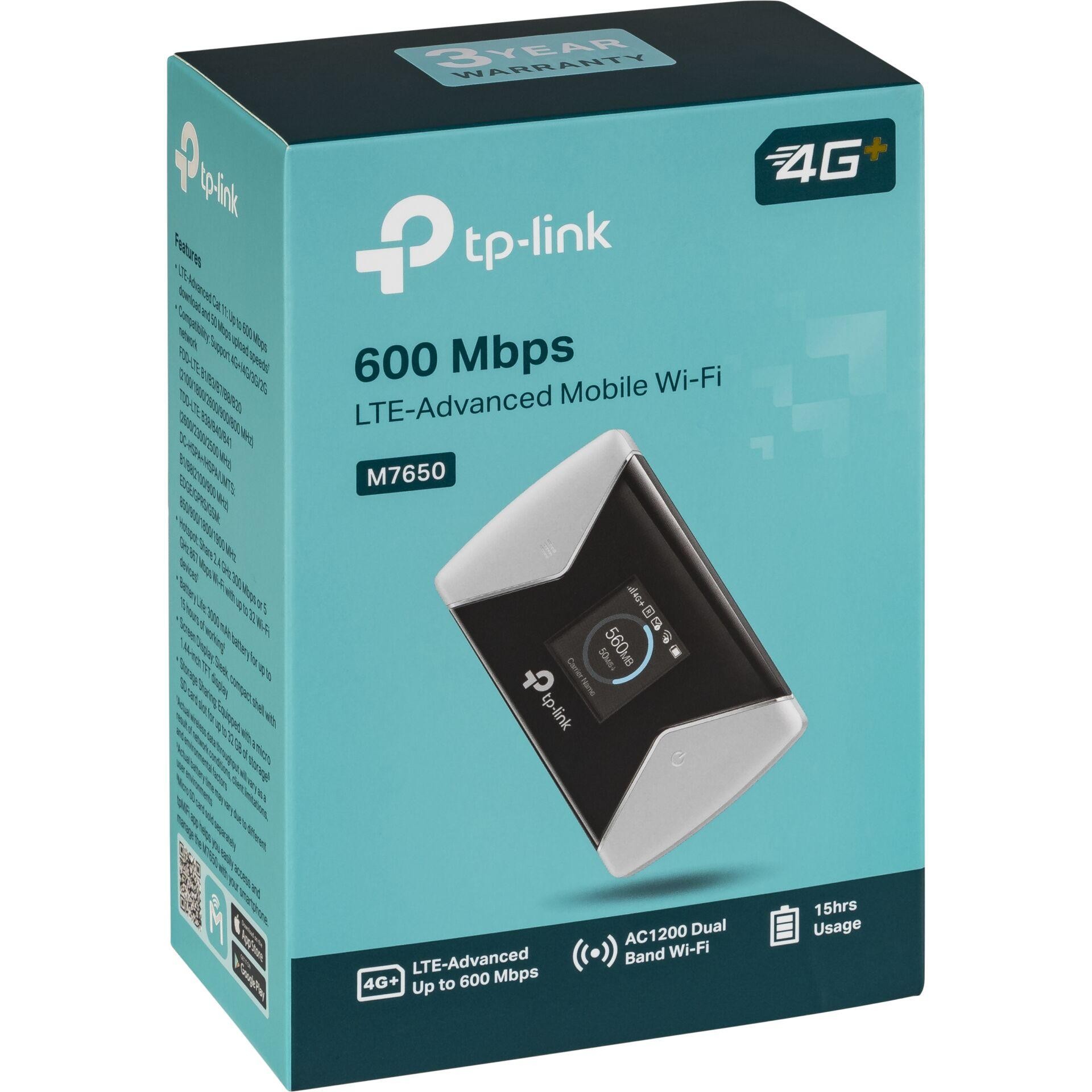TP-Link M7650 cellular network device Cellular network router - TP-