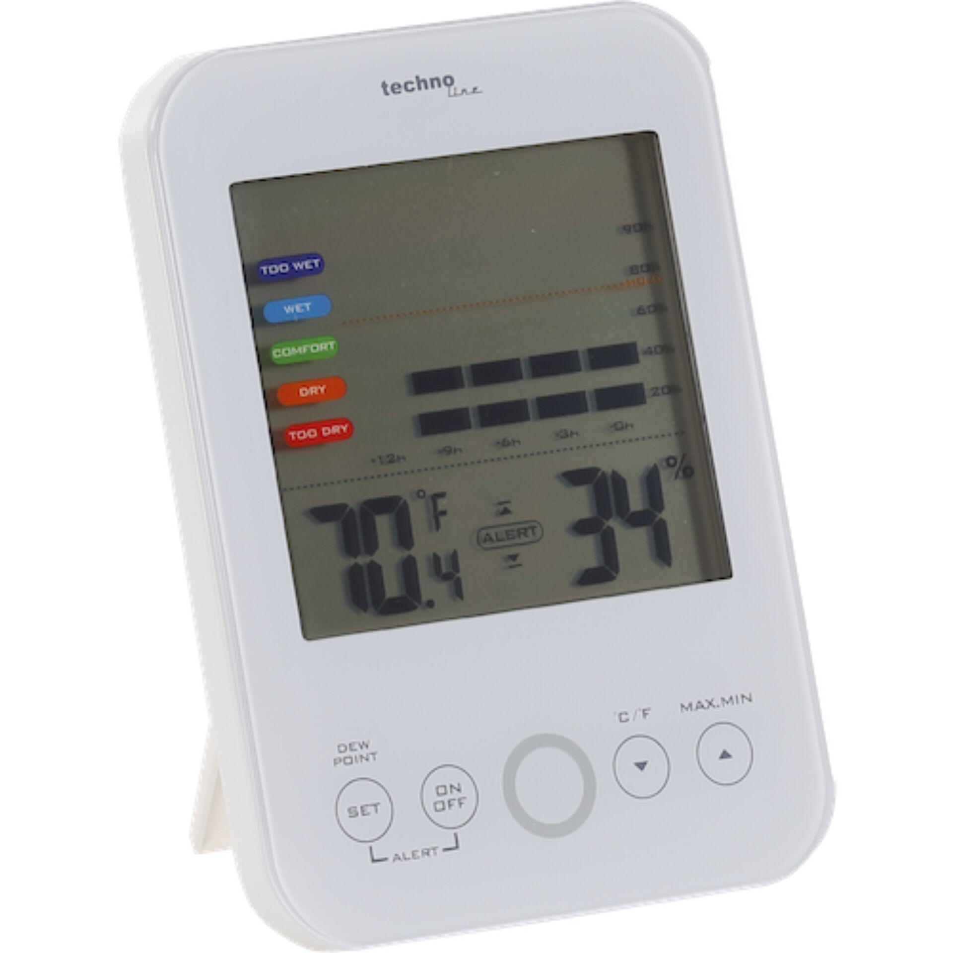 Techno Line WS 9422 Luftfeuchtemessgerät (Hygrometer) 20% rF 95% rF