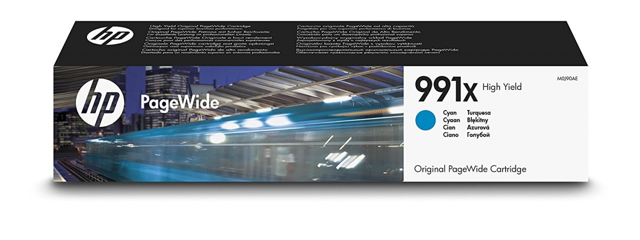 HP 991X High Yield Cyan Original PageWide Cartridge - HP 991X High