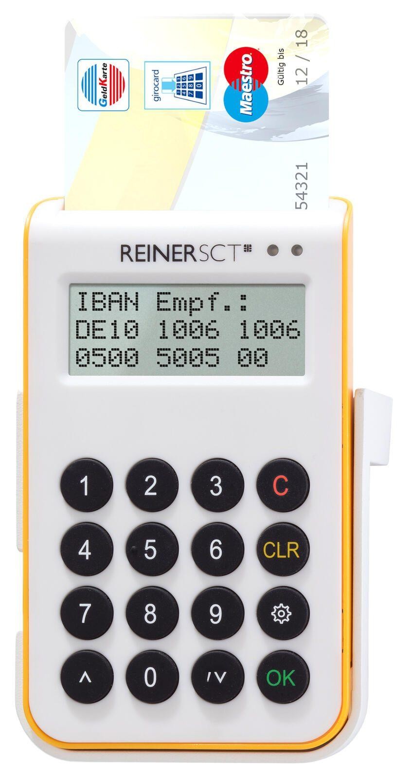 Reiner SCT cyberJack one lecteur de cartes à puce USB Blanc, Jaune -