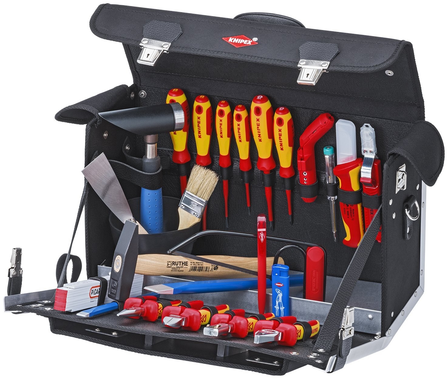 Knipex 00 21 02 EL Electric Tool Bag, Multi-Colour, Set of 23 Pieces