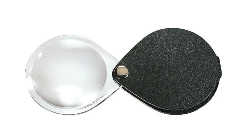 Eschenbach 1740530 Leder-Einschlaglupe Vertaillerungsfaktor: 6 x