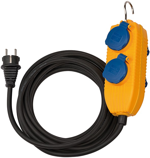 Brennenstuhl 1169200010 power strip without Schalter yellow