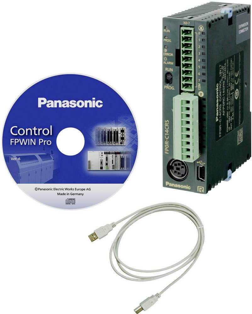 Panasonic PLC Starter Kit KITAFP0RC14RS SPS-Starterkit 24 V/DC