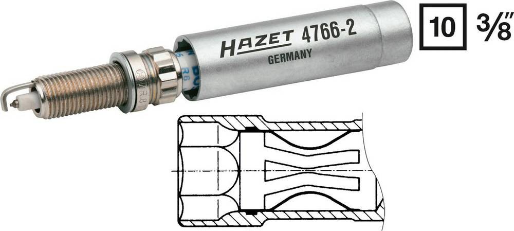 Hazet 4766-2 Zündkerzen-Schlüssel