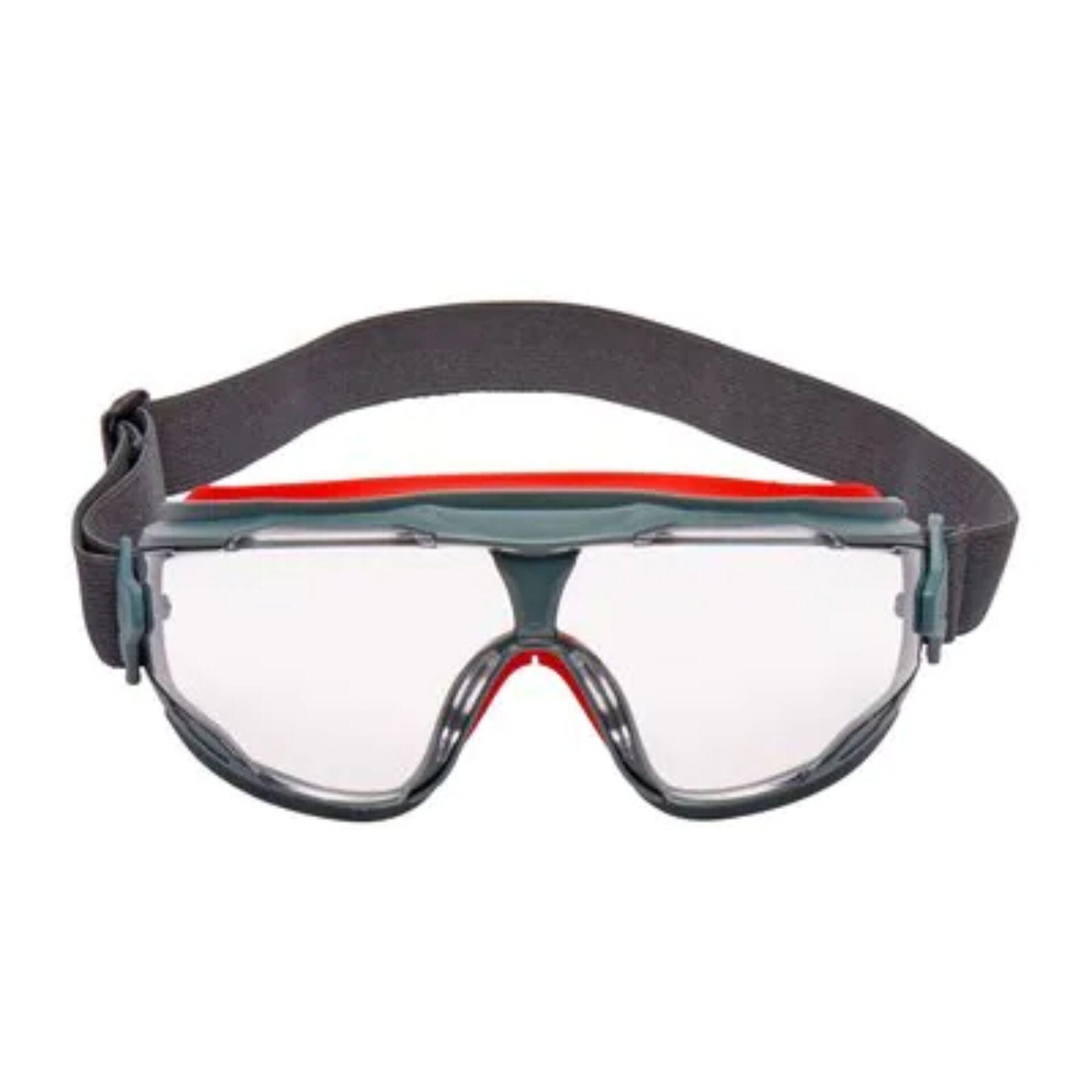 3M 7100074368 safety eyewear Safety goggles Grey, Red - 3M 7100074368,