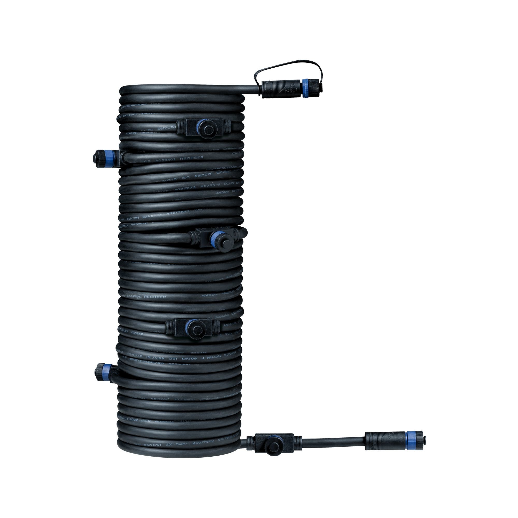 Paulmann 939.31 Noir 15 m - Paulmann 939.31, 15 m, 24 V