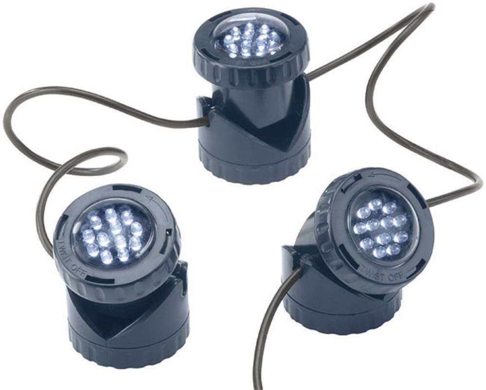 FIAP 3210 Teichbeleuchtung 3er Set LED dark blue