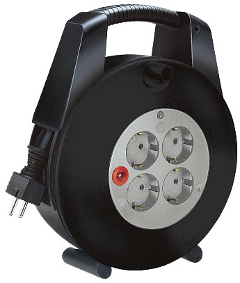 Brennenstuhl 1094200 Kabeltrommel 15m nero Schutzkontakt-Stecker