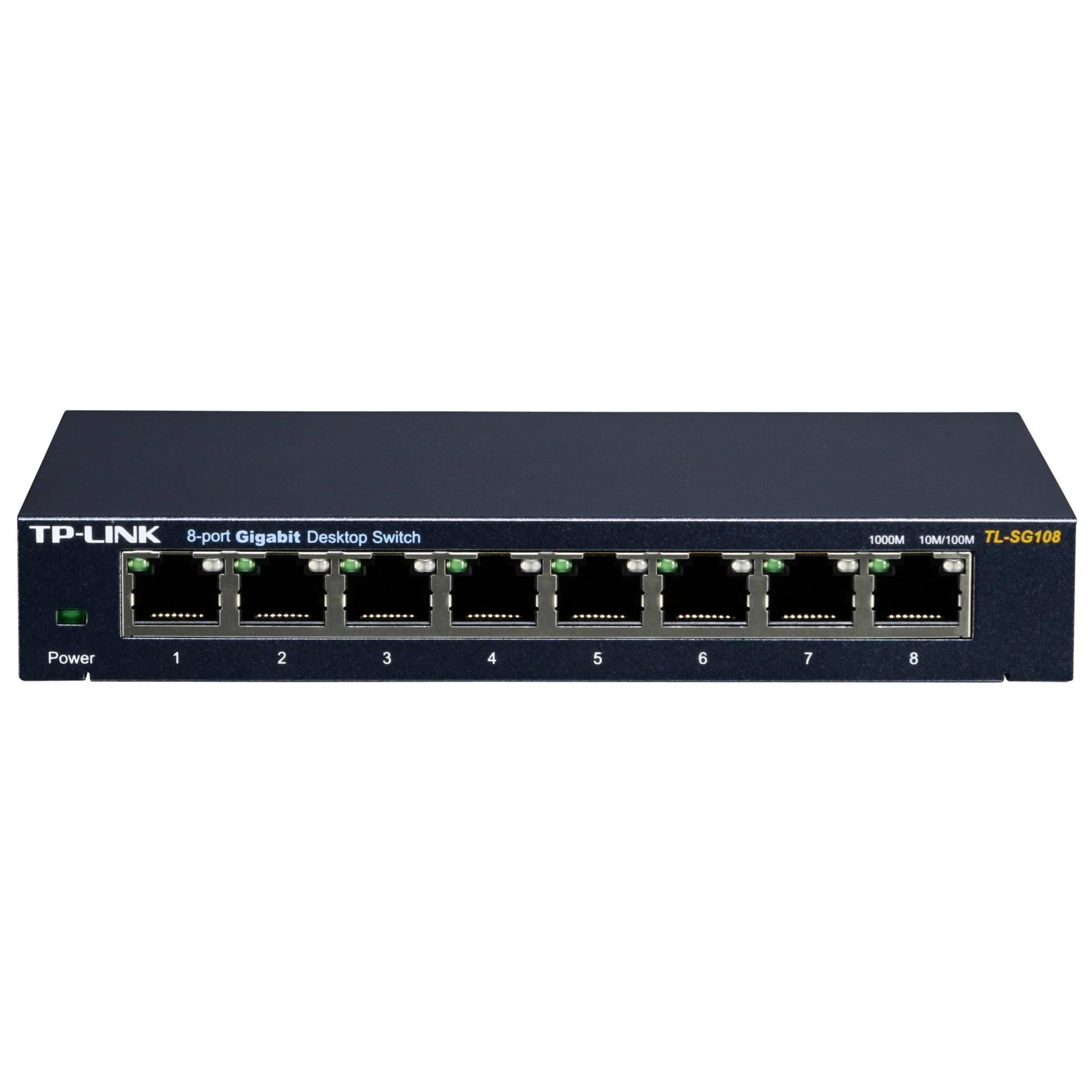 TP-Link 8-Port 10/100/1000Mbps Desktop Network Switch - TP-Link 8-