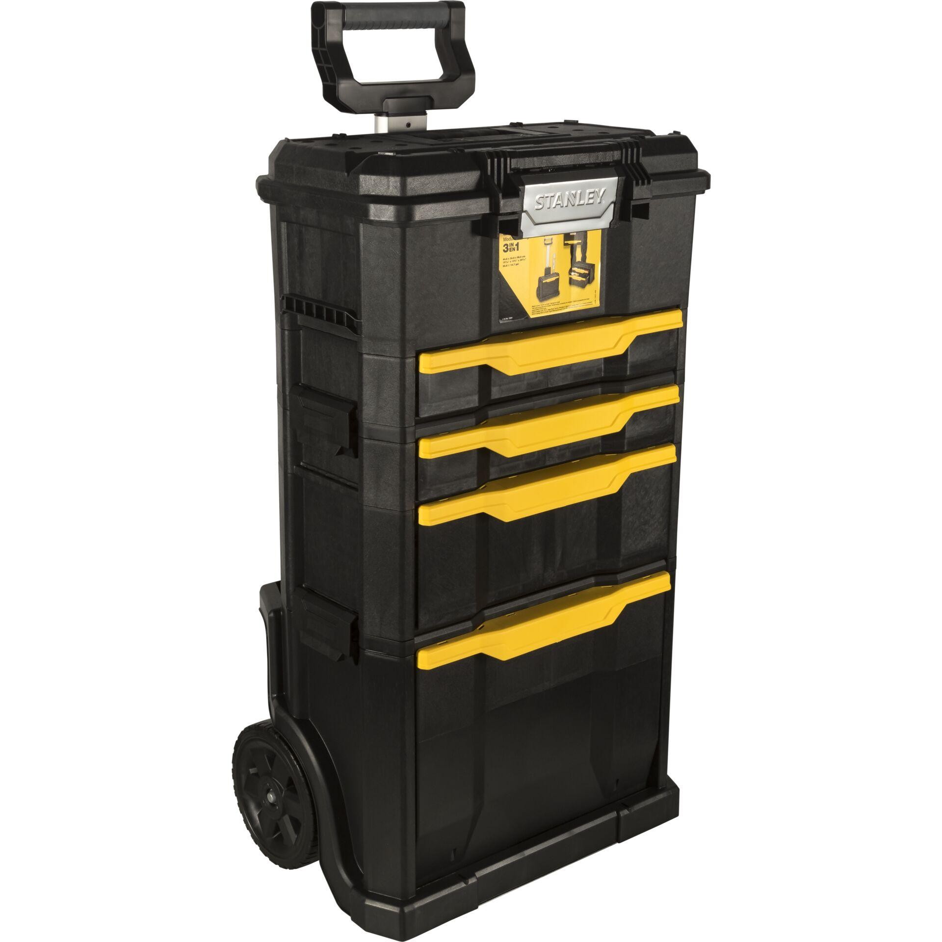 Stanley 1-79-206 small parts/tool box Black, Yellow - Stanley 1-79-
