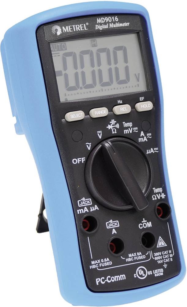 Metrel MD 9016 SN Hand-Multimeter digital CAT II 1000 V, CAT III 600V