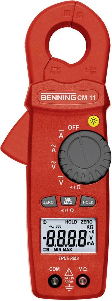 Benning CM 11 Stromzange, Hand-Multimeter digital CAT IV 300 V
