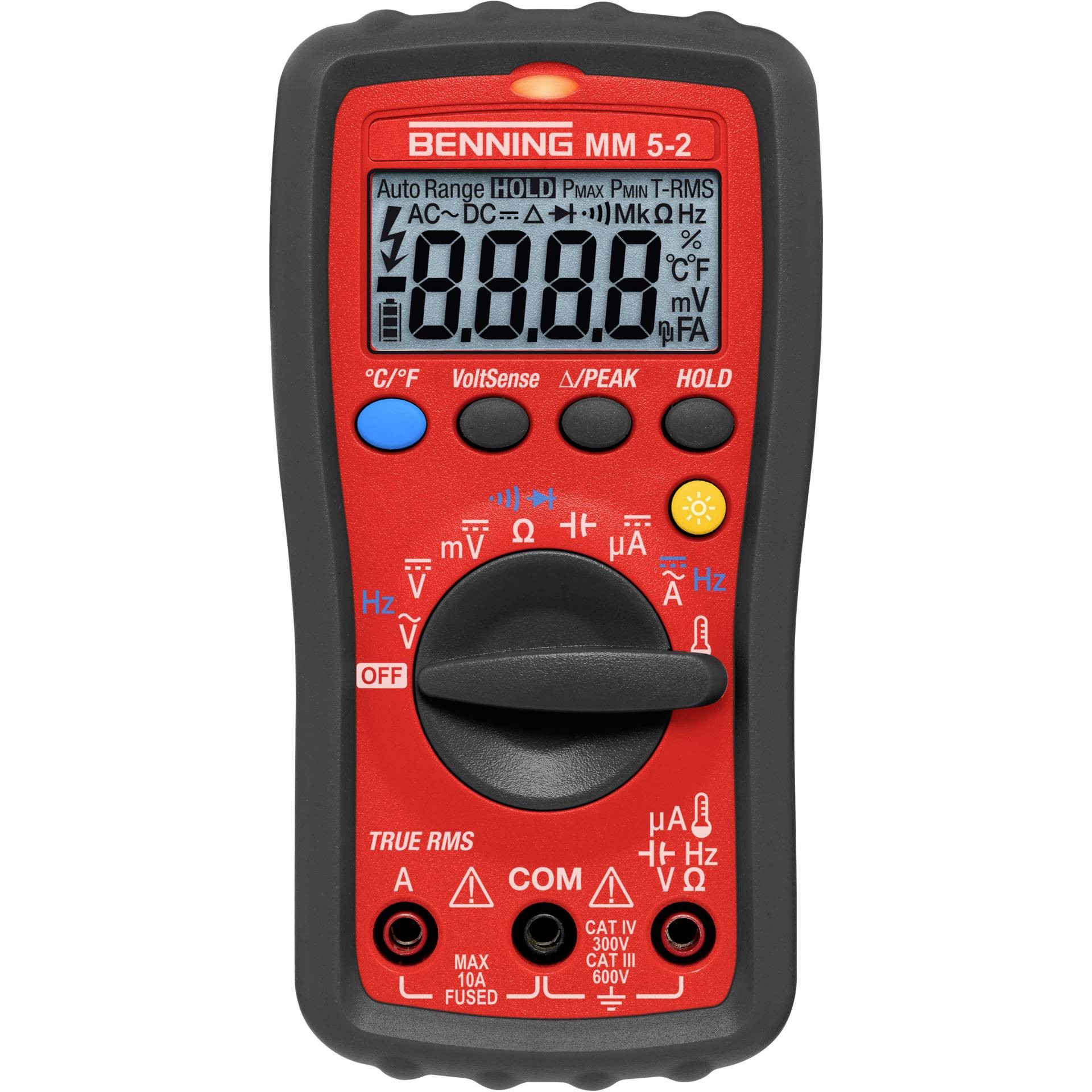 Benning MM 5-2 Hand-Multimeter digital CAT III 600 V, CAT IV 300 V