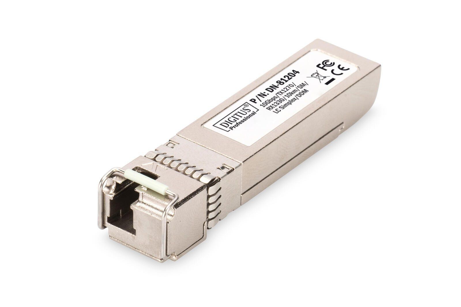 Digitus SFP+ 10 Gbps Bi-directional Module, Singlemode, TX1270/RX1330,