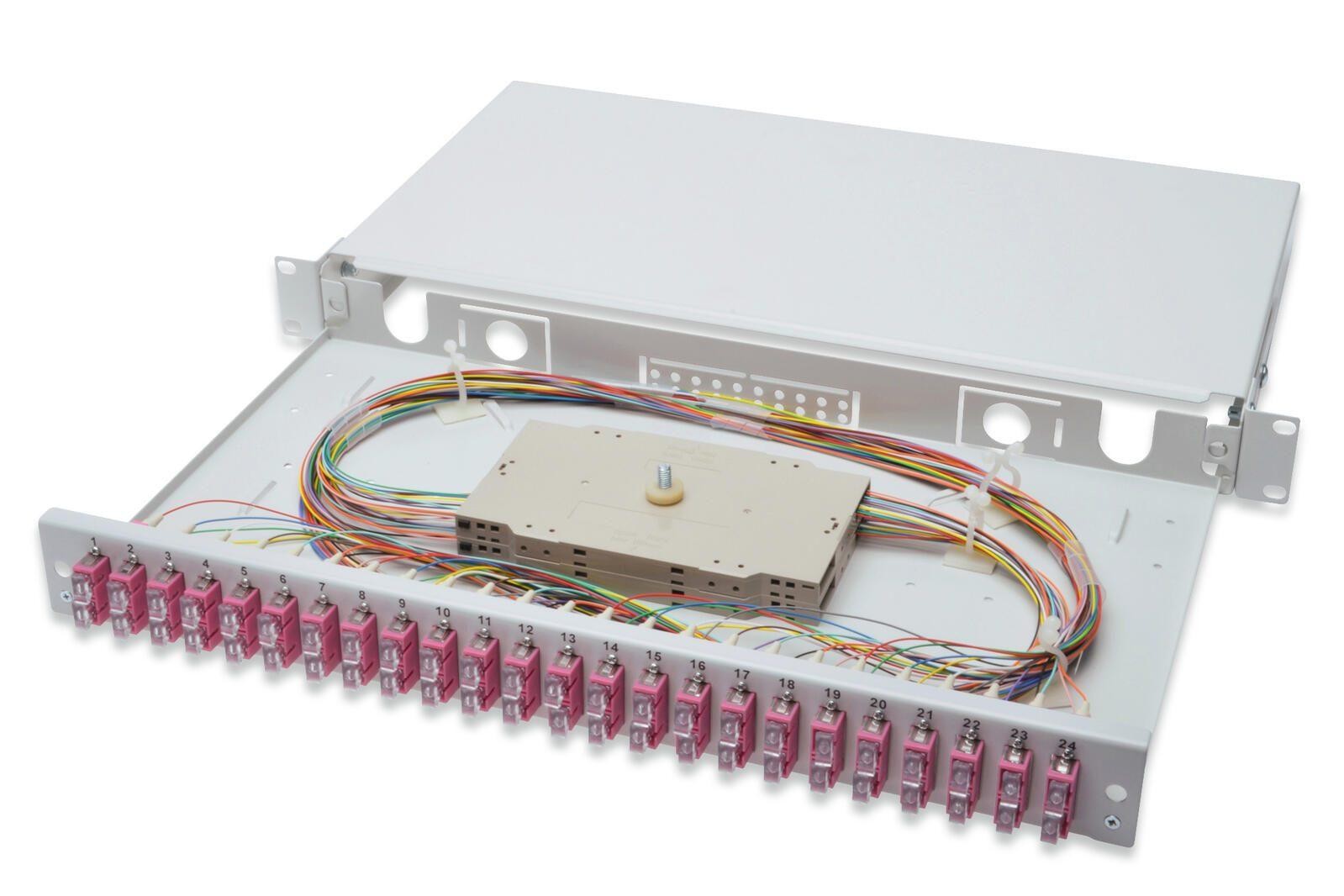 Digitus Fiber Optic Splice Box, Equipped, SC, OM4 - Digitus Fiber
