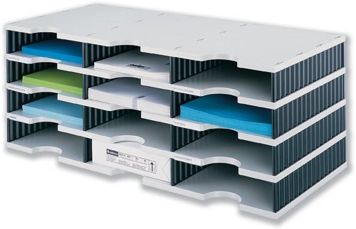 styro 1554416 Grundeinheit Postsortieranlage DIN C4 Anzahl der Schubf