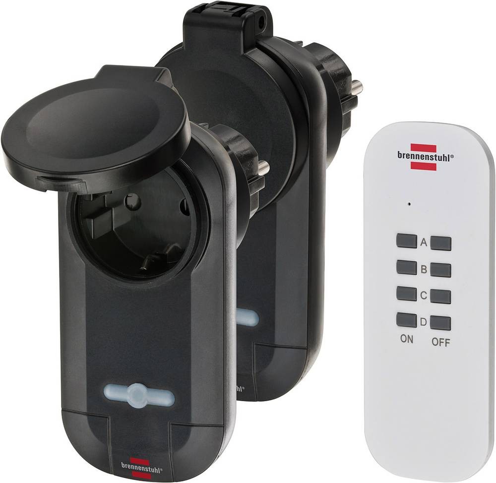 Brennenstuhl 1507030 smart plug 1000 W Black - Brennenstuhl 1507030,