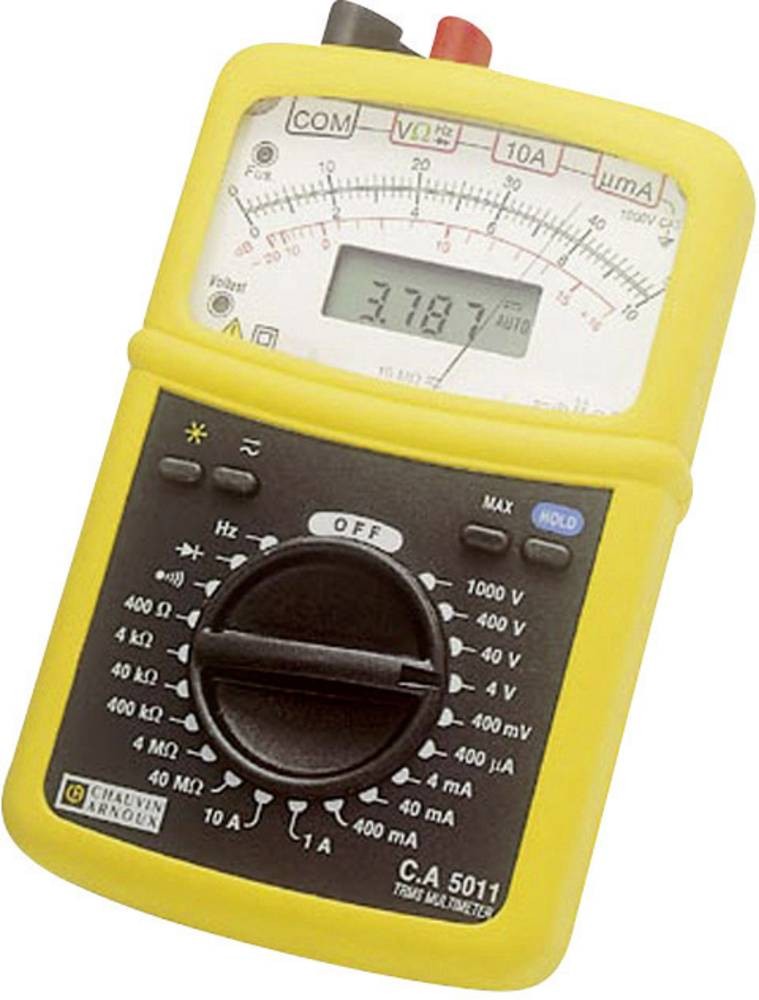Chauvin Arnoux CA 5011 Handheld Analogue Multimeter - Chauvin Arnoux