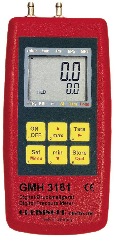 Greisinger GMH 3181-07 Druck-Messgerät Luftdruck, Nicht aggressive