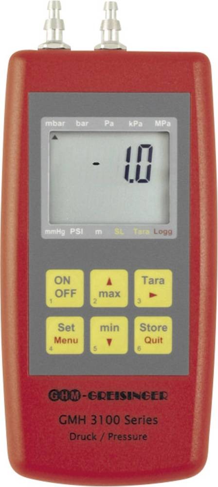Greisinger GMH3161-002 Druck-Messgerät Luftdruck, Nicht aggressive