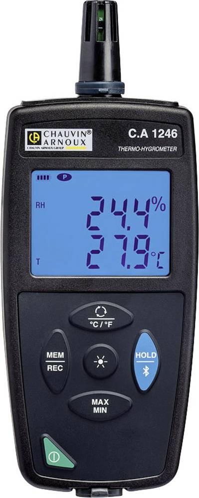 Chauvin Arnoux C.A 1246 Luftfeuchtemessgerät (Hygrometer) 3.0% rF 98.