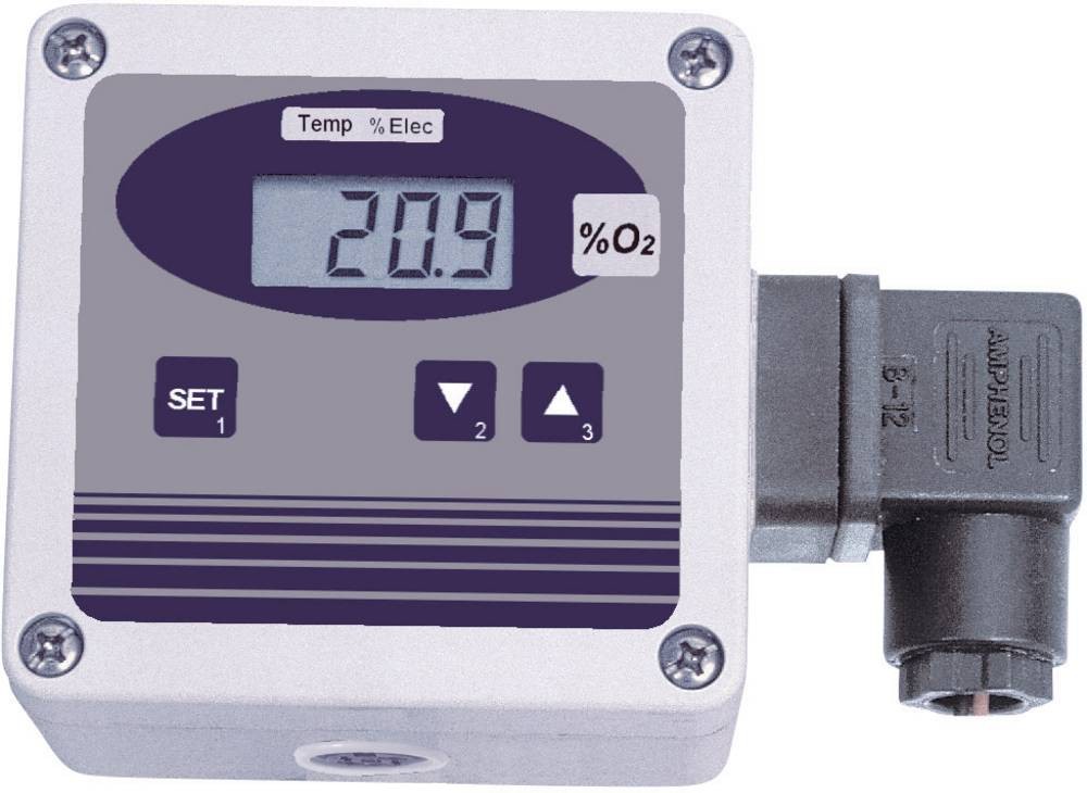 Greisinger Oxy 3690 Sauerstoff-Messgerät 0 - 100% Externer Sensor,
