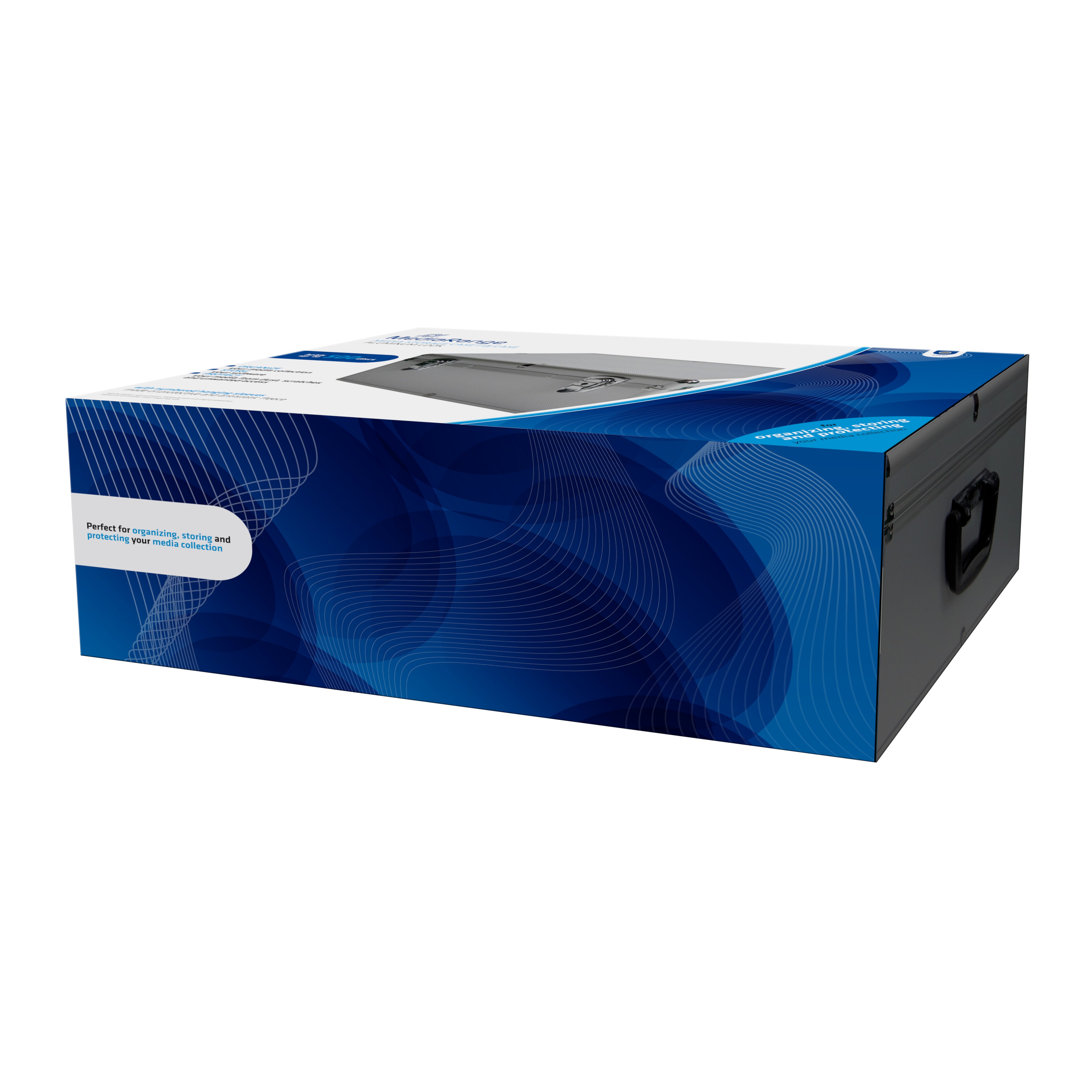 MediaRange BOX77 étui disque optique Caisse rigide 500 disques