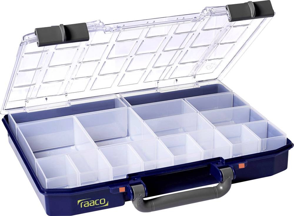 raaco CarryLite 55 4x8-16 Blue Polycarbonate (PC), Polypropylene (PP)