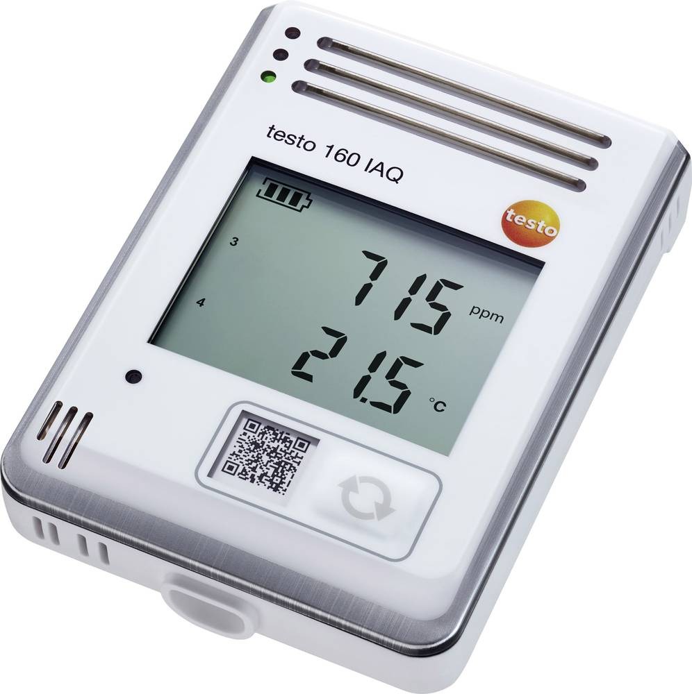 Testo 160 IAQ Data Logging Air Quality Meter for CO, Humidity,