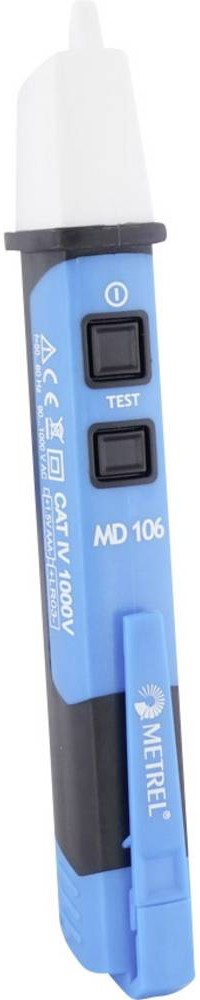 Metrel MD 106 Berührungsloser Spannungsprüfer CAT IV 1000V Akustik,