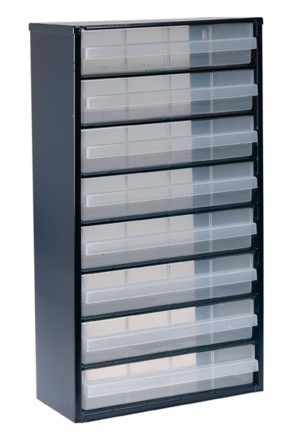 raaco Cabinet 1208-03 Acciaio Blu schedario e accessori - raaco