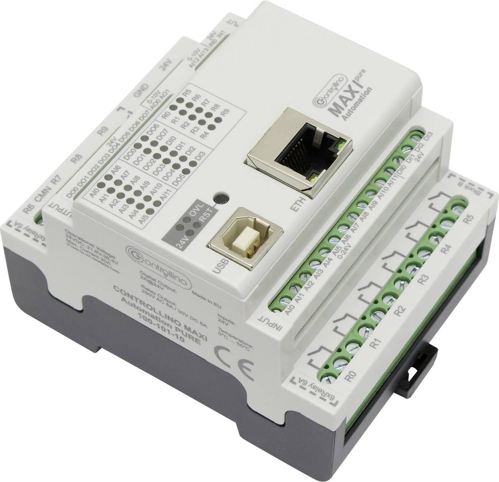 Controllino MAXI Automation pure 100-101-10 SPS-Steuerungsmodul 24 V/