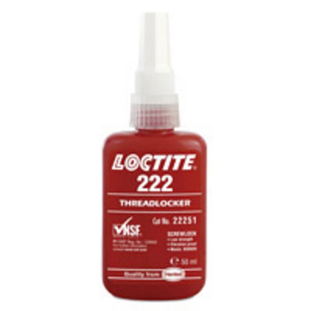 LOCTITE 222 195743 Screw locking varnish Strength: low - 50ml
