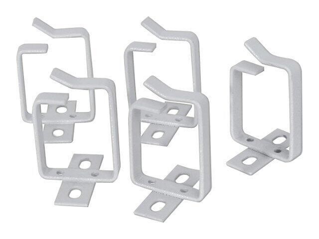 DIGITUS Kabelführungsbügel 2HE für 483mm 44x100mm grau 10Stk