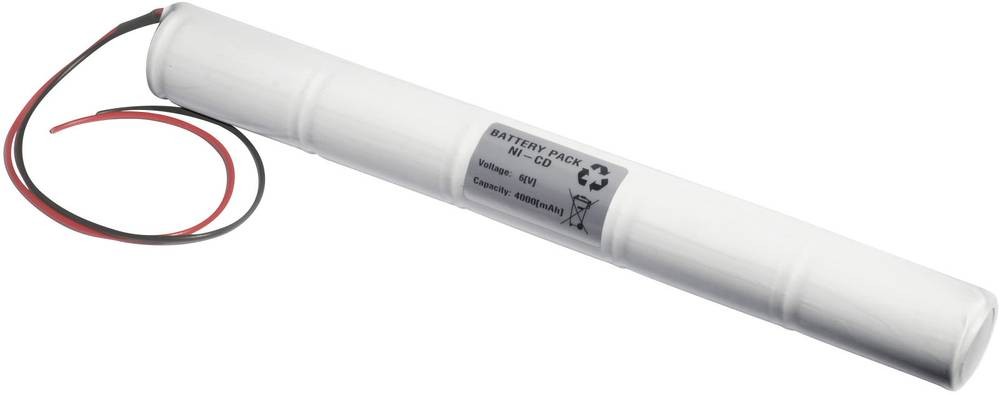 Emmerich 6D4000S Notleuchten-rechargeable battery cable 6V 4000 mAh