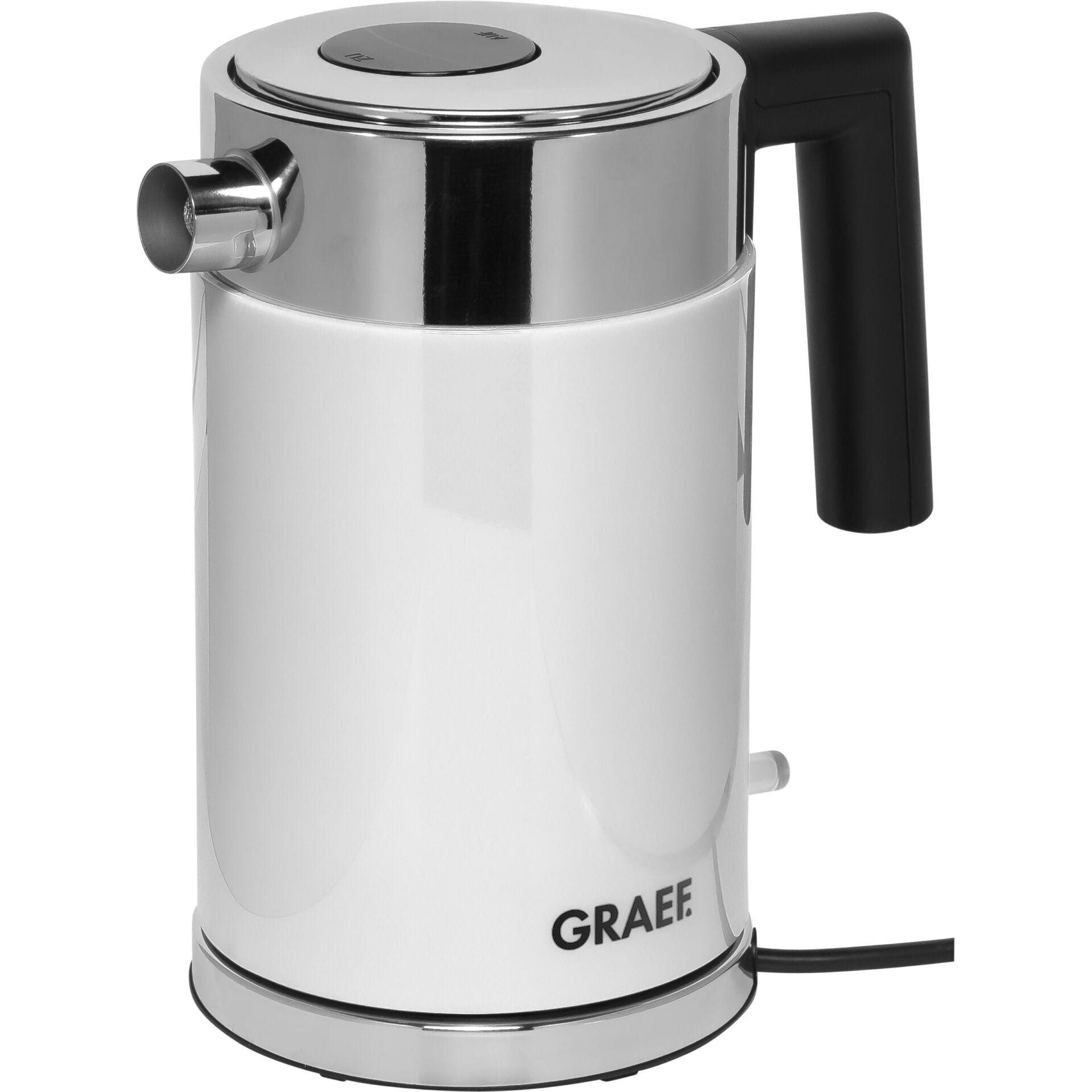 Graef WK 401 Wasserkocher 1l Eurostecker weiß