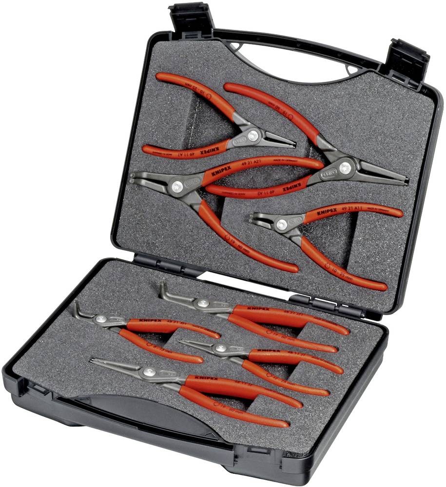 Knipex 00 21 25 Seegeringzangen-Set para (Seegeringzangen) Außen- y