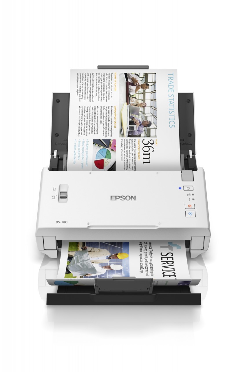 Epson WorkForce DS-410 Sheet-fed scanner 600 x 600 DPI A4 Black,