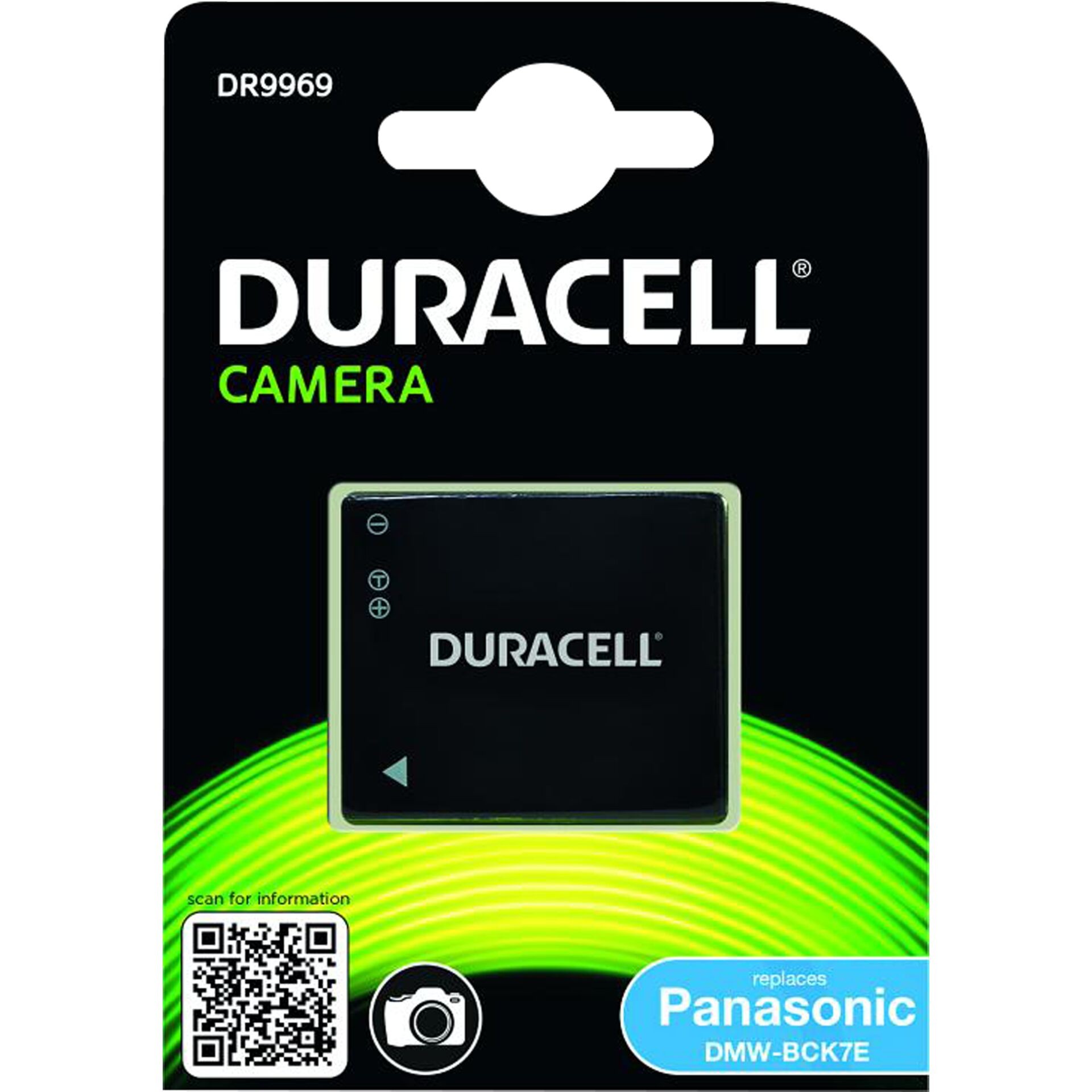 Duracell Camera Battery - replaces Panasonic DMW-BCK7E Battery -