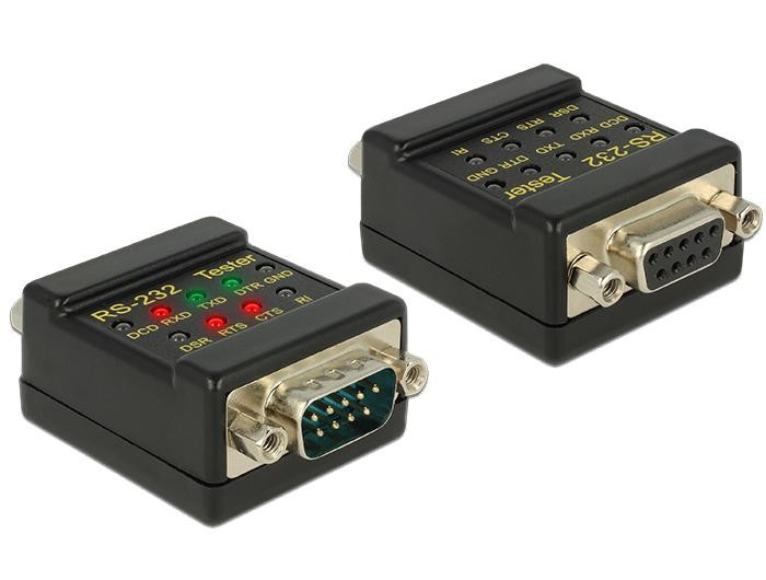 DeLOCK 2xDB9 DB9 Noir - DeLOCK 2xDB9, DB9, DB9, Noir