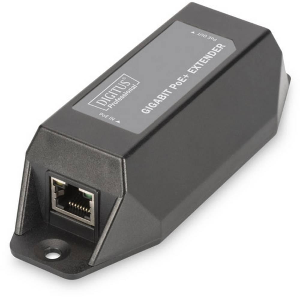 Digitus Gigabit Ethernet PoE+ Repeater, 802.3at, 22 W - Digitus